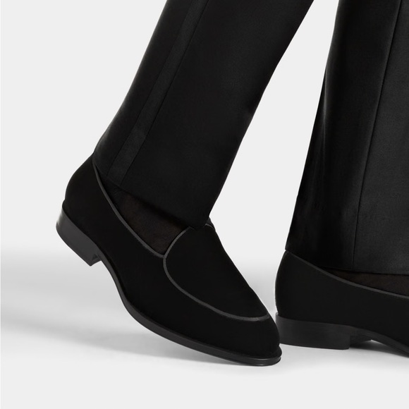 Black Tuxedo Slip-On - Picture 2 of 7